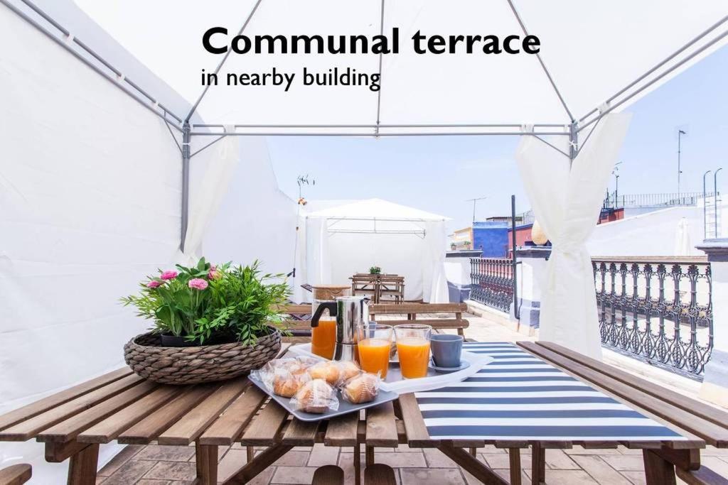 Hostly Rivero 2B Center-Fibre-Communal Terrace-Parking Optional-Cless Sevilla Exterior foto